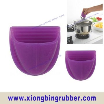 3 finger silicon cooking gloves