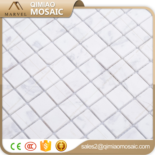 23X23mm Latest Design Wall Light Color Marble Mosaic Square Pattern