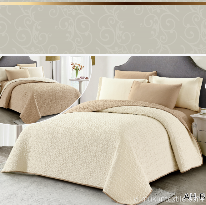 Bán buôn giường vi mô Bedspreads đầy màu sắc