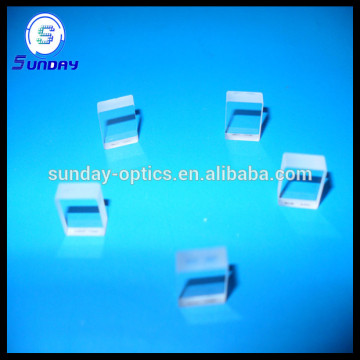 Optical square glass window