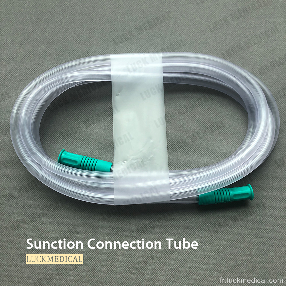 Tube de connexion d&#39;aspiration jetable