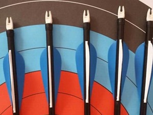 shooting carbon arrows 100% carbon fiber
