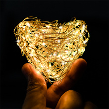 DC5V USB 5m 50LED Silvery Copper Wire String Lights for Christmas and Halloween Decorations