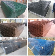 PVC Coated 3D Curved Welded Wire Mesh