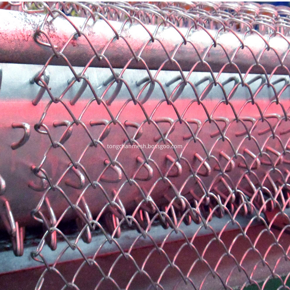 Galvanized Chain Link Wire Pagar