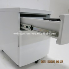 three drawer mobile cabinet movable pedestal