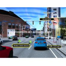 Smart vehicle detection sensor embedded on road surface for vehicle counting and traffic monitoring