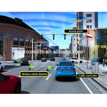 Smart vehicle detection sensor embedded on road surface for vehicle counting and traffic monitoring