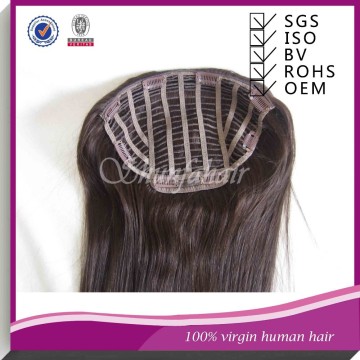 Stock human hair half wig,Half Hair Wigs Sale,In stock human hair half wigs