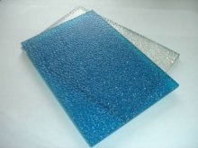 Clear solid polycarbonate sheet