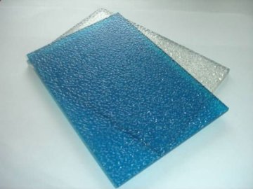 Clear solid polycarbonate sheet