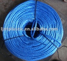 SPLIT FILM POLYPROPYLENE ROPE IN BLUE