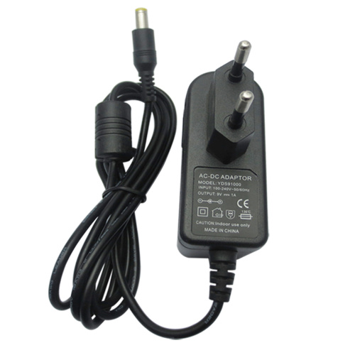 9V 1A 9W Wall Charger Dengan EU Plug