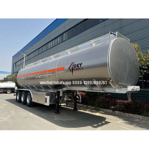 Camion-citerne en acier inoxydable de 45 000 litres de lait