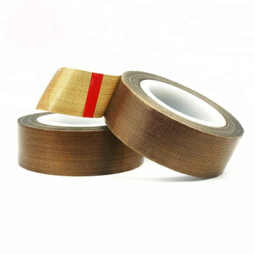 Heat sealing packing industry PTFE fiberglass adhesive tape