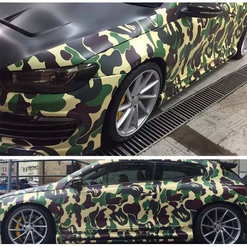 Camo Car փաթեթավորեք վինիլը