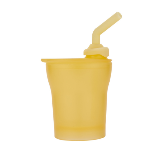 Toddlers Silicone Drinking Training Cup Tippy avec paille