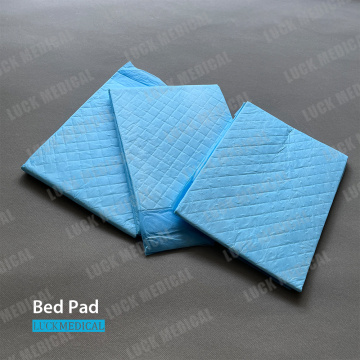 Underpads untuk kegunaan perubatan katil