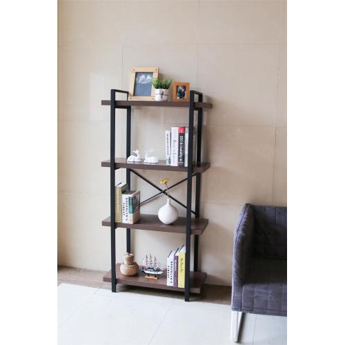 4 tiers bookcase and book shelves