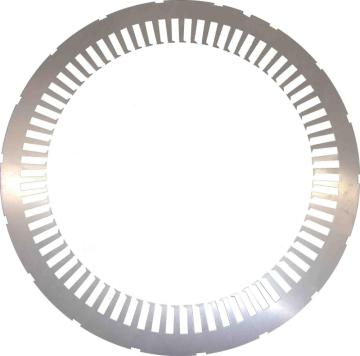 Single notching stator lamination