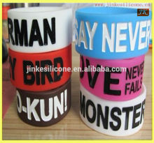 2014printed logo cheap latex rubber band