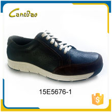 High quality new style leather rubber outsole male boots