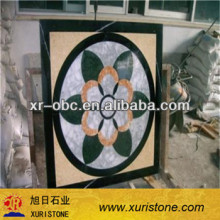 green marble pattern marble waterjet Medallion