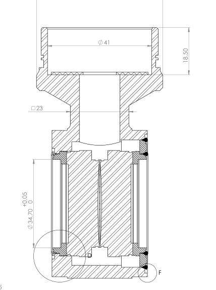 Capacitive Pressure Transducer Differential Pressure Sensor For Transmitter 3351/1151