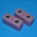 Pink 94.4% Al2O3 Alumina Ceramic Metallization Body