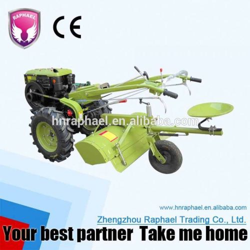 12 hp hand walking tractor walking tractor with rotavator manufacturer in china