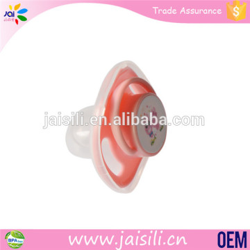 Plastic Baby Silicone Ring Pacifier Toy