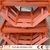 35 degree angle conveyor roller bracket for supporting conveyor roller brakcet
