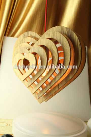 European modern style wood pendant lamp/christmas lights