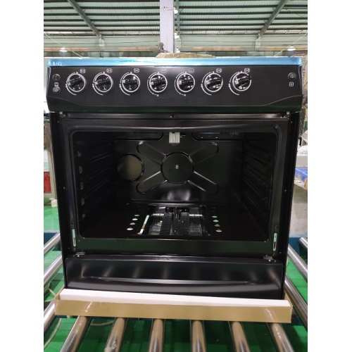 5 Burner Burner Freestanding Gas Slustra con forno60L