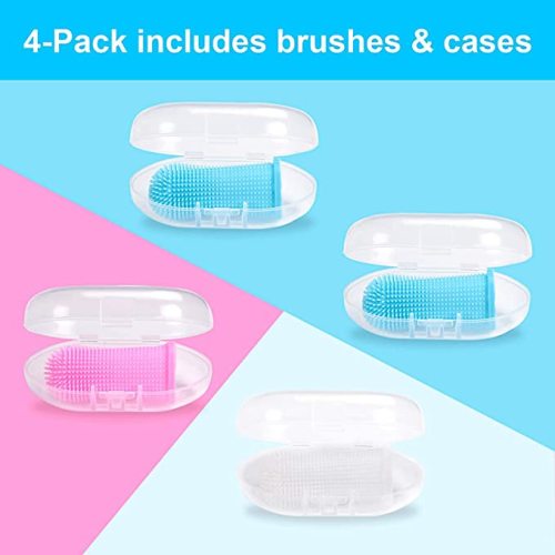 Dog Tooth Brushing Dog Toothbrush for Dog Teeth Cleaning Dog Fingerbrush Factory