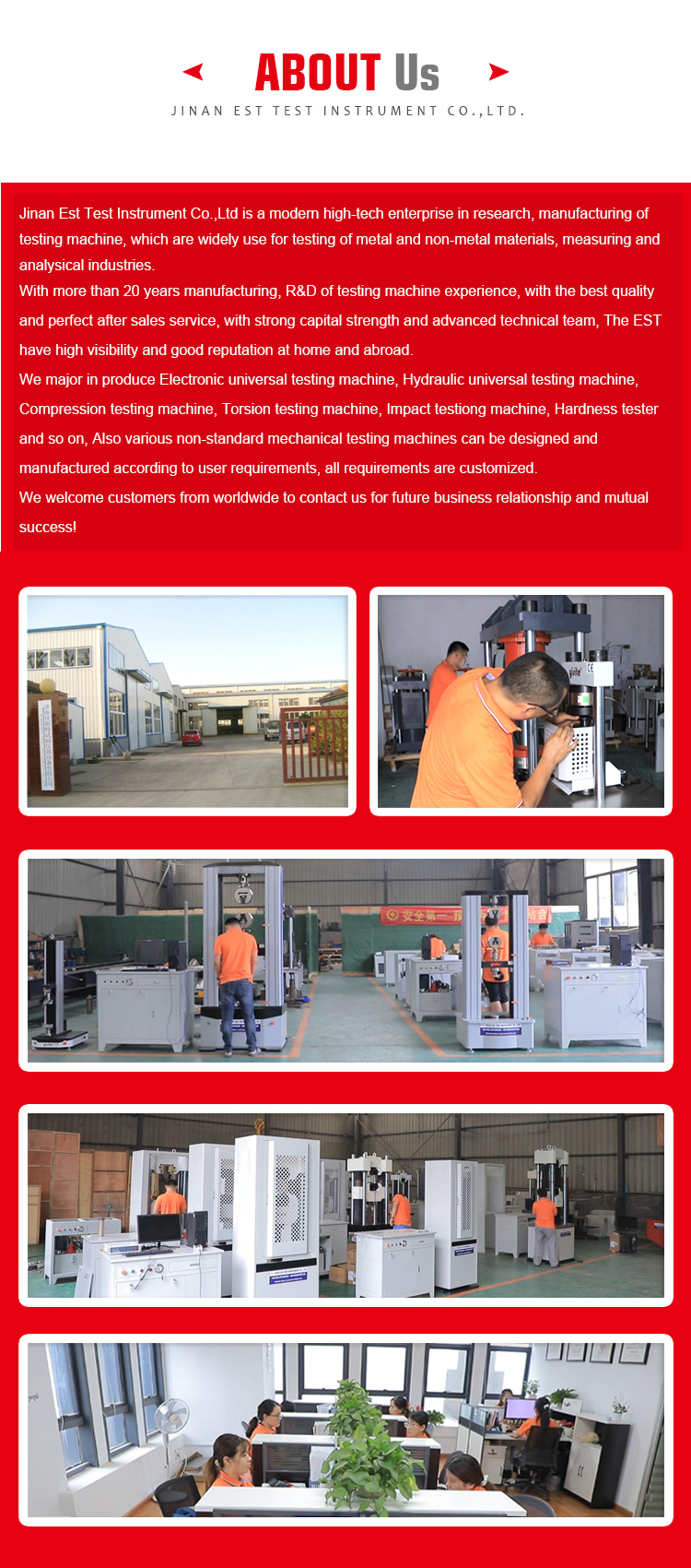 Factory price computer controlled automatic loading spring tensile compression stiffness testing machine