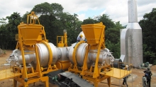 modular asphalt mixing plant
