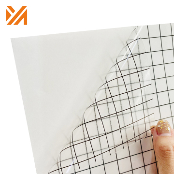 Wholesale 30.5x152cm Graphic Letters Pattern Transparent Application Film for DIY Craft Vinyl Transfer