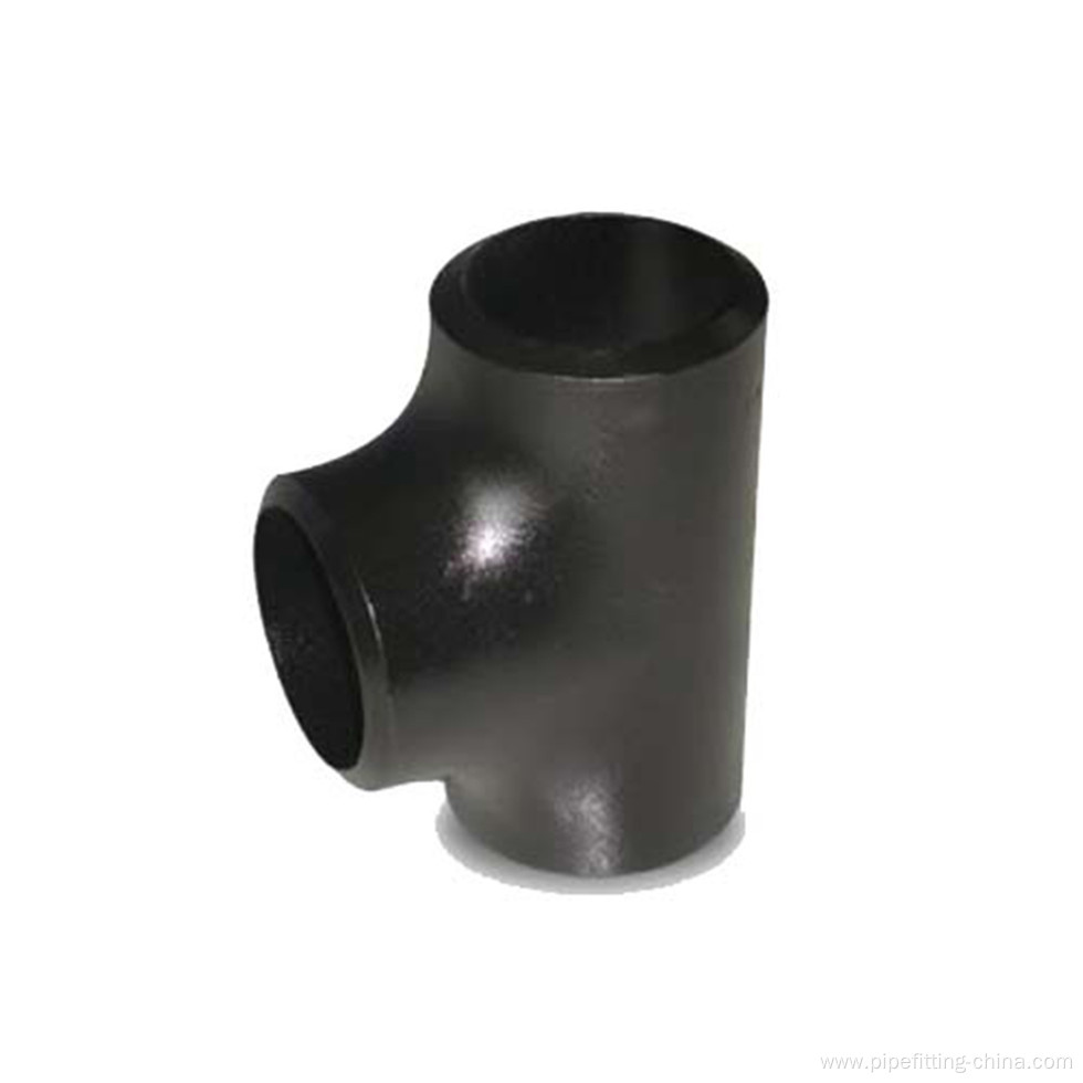 Gost17376 Carbon Steel Seamless Pipe Reducing Tee