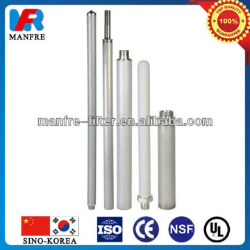 Sintered metal powder filter cartridge (korea technology)