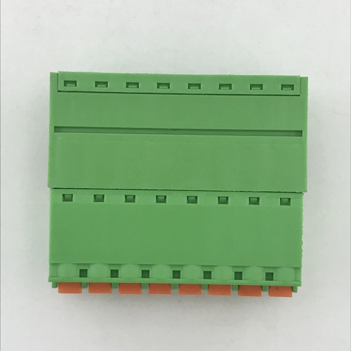 screw to spring male and female terminal block