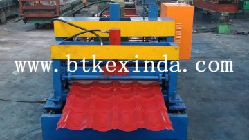 Color coated steel sheet rollformer