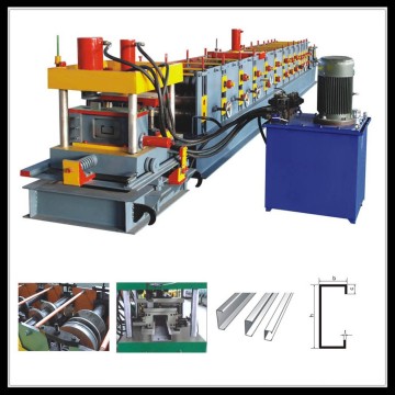 Building and structures light weight purlin machine