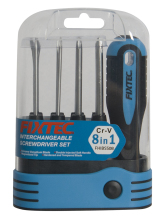 8pcs interchangeable screwdriver set