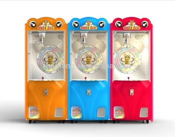 Latest shining plush toy claw crane machine