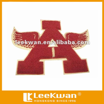 embroidery chenille patches/applique/emblem/OEM/custom design