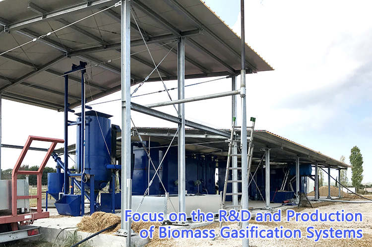 CE Approved 200kw coconut shell biomass gasification power plant