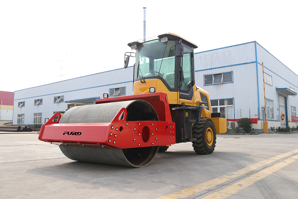 High performance 6ton single drive road compactor road roller