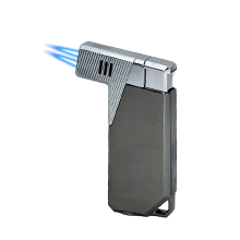 Custom Logo Torch Lighter: Butane Gas Refillable Cigar Lighter