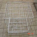 Rostfritt stål Folded Dog Animal Cage